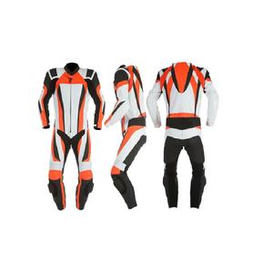 Traje de Motocicleta de Cuero para Hombre al por Mayor, Traje de Moto con Características de Protección, Cuero de la Mejor Calidad, Cómodo e Impermeable - Product Image 2
