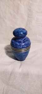 NUEVA URNA DE CREMATION DE ALUMINIO DORADA, URNA FUNERARIA PARA BEBÉS ESTILO AMERICANO, BRASSWORLD INDIA - Product Image 6