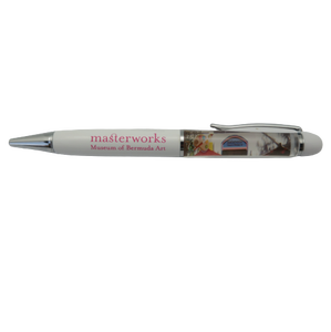 Bolígrafo flotante líquido plástico de lujo regalo de recuerdo novedad promocional - Product Image 2