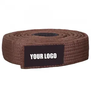2023 cinturones de Jiu Jitsu brasileño de la mejor calidad, nuevos cinturones GI de algodón de alta calidad para ropa de Karate de artes marciales - Product Image 1
