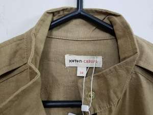 Vêtements en stock du Bangladesh, vêtements pour femmes, femmes, taille unique, décontractés, en coton, manches longues, fermeture éclair, poche, manteau écologique, parka d'automne chaud - Product Image 6