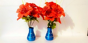 <b>Small</b> Aluminium Tabletop <b>Vase</b> for Home Decoration and Use As Flower Pot - Product Image 5