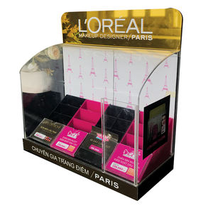 Colorful design cosmetic display Face-Lip-Eye-<b>Nail</b> Corner Display Bar - Product Image 2