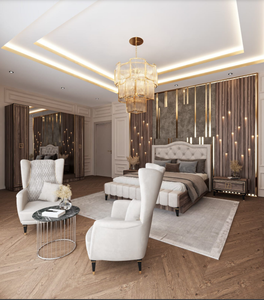 Hôtel moderne de luxe 5 étoiles sur mesure meubles de chambre à coucher ensemble de meubles d'hôtel - Product Image 2