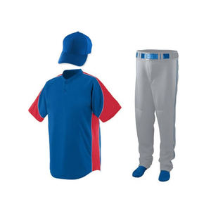 Conjunto de ropa deportiva de talla grande para hombre, uniforme de béisbol transpirable de poliéster 100%, características únicas impresas - Product Image 1