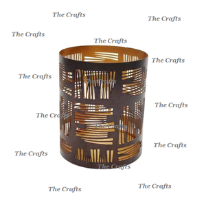 Porte-bougie votif en fer de qualité supérieure pour accessoires de décoration de mariage, forme ronde, décoratif, aux prix les plus bas - Product Image 6