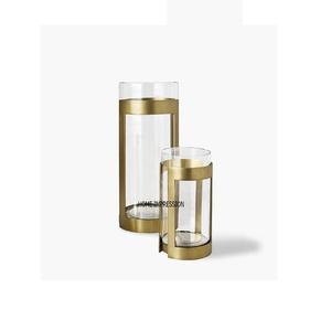 Fournisseurs en gros de photophore en verre support en argent bougeoir moderne Tables d'extérieur photophore bougeoir bougeoir - Product Image 4