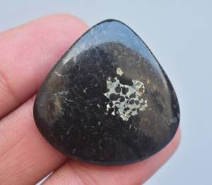 Piedra preciosa Natural de pirita nuumita para diseño de joyería, cabujones con forma de mezcla, al por mayor, calidad superior, Apache nuumita - Product Image 5