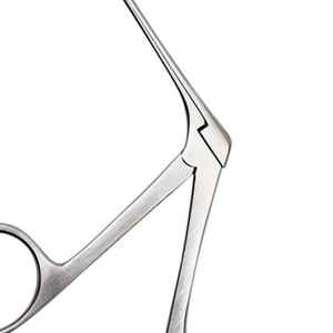 Pinzas de corte manual Endo Tech de acero inoxidable para oído, nariz y garganta pediátricas, tipo Alligator, para eliminación de pólipos, 3-1/2" ISO - Product Image 5