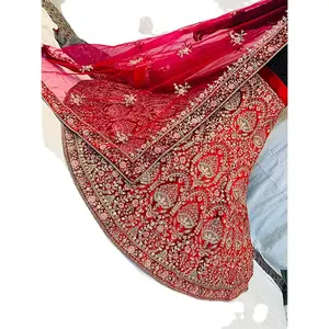 Дизайнерский индийский новейший красный цвет для невесты lehenda, Холи, свадебный дизайн, Lahnga, Холи, Женская ленга, оптовая продажа, Сурат, Индия