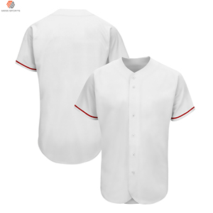 Maglie da Baseball per Squadre Giovanili <span class=keywords><strong>e</strong></span> Adulti, Tinta Unita, Personalizzabili, Classiche, per Club Sportivi, Uniformi Sublimate all'Ingrosso - Product Image 6