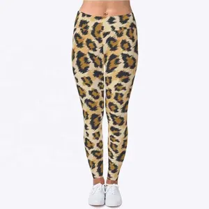 Women Ultra Buttery Soft Halloween Sugar Skull Printed Leggings Elastic High Waist Tights