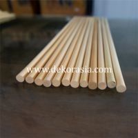DEKOR ASIA RS Rattan Vurmalı Çalgılar İçin Tokmaklar ve Çubuklar, Davul Setleri ve Timpaniler İçin, Çevre Dostu Dayanıklı 420mm Özelleştirilmiş Logo Kutulu Ambalaj