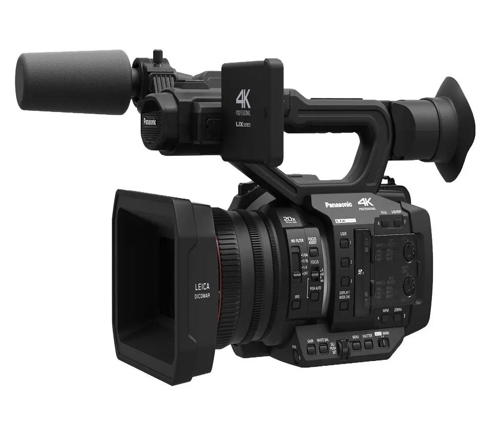 كاميرا تسجيل عالية الوضوح AG-UX180 احترافية بدقة 4K/مكبر بصري 20 مرة