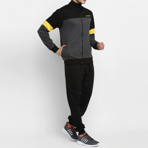 Custom Logo Men's Cotton Sweat Suits Quick Dry Jogging Pants & Hoodie Two Piece Tracksuit Set - Product Image 5