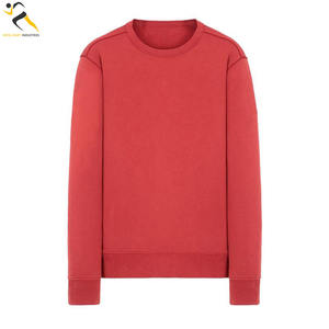 Sudaderas lisas de algodón personalizadas OEM para hombre manga larga con cuello redondo diseño bordado impermeable de Rafel Mart Industries - Product Image 3