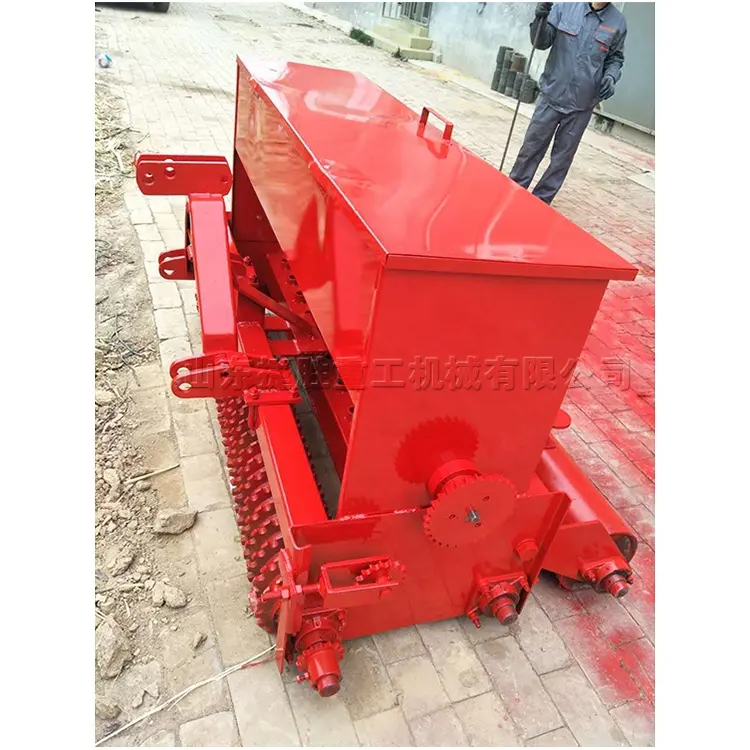 Semilla de hierba de césped de 28hp, sembradora de césped grande de alfalfa, tractor, sembradora de césped colgante, tractor, sembradora de tracción