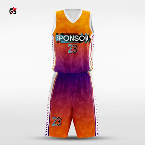 Tissu Jersey 100% Polyester, personnalisé, clubwear, Design imprimé, ensemble unisexe court, produit OEM de haute qualité - Product Image 3