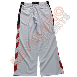 Pantalon d'équipe de baseball softball pour jeunes sublimé sur mesure de haute qualité - Product Image 6