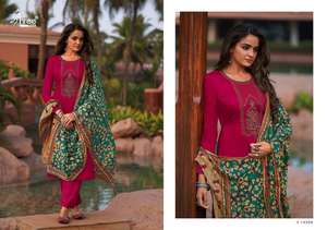 Special Heavy <b>Embroidery</b> Designs Salwar Kameez Suit <b>Material</b> Salwar for Heavy Bridal Wear Saree or Causal Wear - Product Image 3