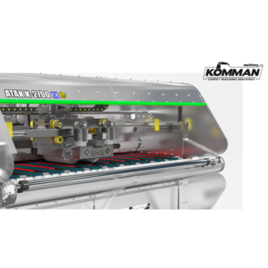 Pleine Inox automatique industriel tapis/tapis nettoyage Machine commerciale tapis Washer.2.70 mètres convoyeur surface Atak K 2700 - Product Image 5