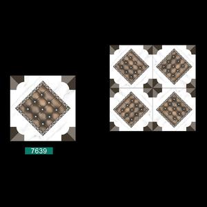 Baldosas de porcelana de cerámica modelo de estilo moderno para sala de estar 40x40cm - Product Image 4