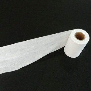 Sustainable Rayon Viscose Polyester Cotton White Spunlace Nonwoven Parallel Mesh Nonwoven Fabric Manufactured in Vietnam - Product Image 1