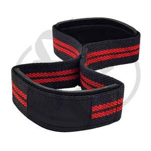 Meilleure qualité vente figure 8 coton sangles de levage, pour l'haltérophilie - Product Image 6