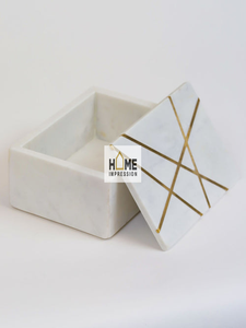 Boîte à mouchoirs de style américain multifonctionnelle en métal de haute qualité avec feuille d'or, écologique, couleur et taille personnalisables - Product Image 6