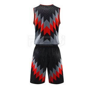 Venta al por mayor uniformes de baloncesto para hombres cómodos Bsci al por mayor ropa deportiva transpirable uniforme de baloncesto profesional - Product Image 3