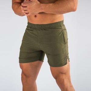 Pantalones cortos impermeables de secado rápido para hombre, ropa para hacer senderismo, correr, entrenamiento, informal, cantidad personalizada, licra, técnica antiimagen - Product Image 4