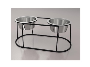 Bol d'alimentation rond moderne pour chien, nouveau design écologique avec taille standard pour animaux de compagnie - Product Image 3