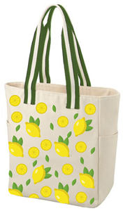 OEM 2025 algodón lona mujer bolso de hombro plegable Casual moda sandía estilo sandía promocional bolsas de regalo de compras - Product Image 3