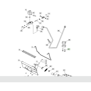 Tornillo de alta resistencia 19M8736 Pieza de repuesto para tractor John Deere Sujetador confiable para uso en maquinaria agrícola - Product Image 2