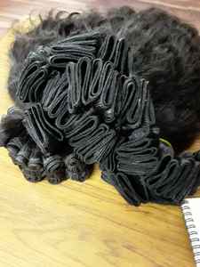 Cheveux vierges brésiliens d'origine indienne de style de vague naturelle de prolongements de cheveux humains de Remy - Product Image 3