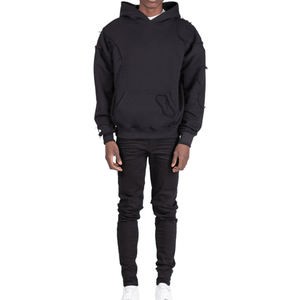 Sweat à capuche pour hommes, style de rue, poids léger, logo personnalisé, meilleur prix, prix de gros, 2021 - Product Image 1