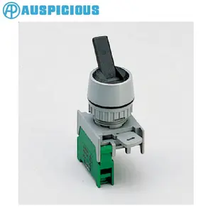22mm IP65 Waterproof 2 Position 0-1 Lever Switch, Selector Switch (LS222)