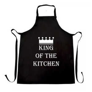 ที่กำหนดเองทำที่มีคุณภาพสูงกันน้ำผ้าฝ้ายผ้ากันเปื้อนผ้าที่มีการปรับแต่งโลโก้สำหรับผู้ใหญ่ - Product Image 6