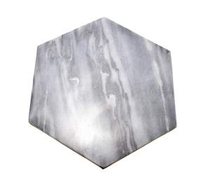 Tabla de cortar de mármol gris moderna con superficie elegante para uso doméstico y de hostelería - Product Image 2