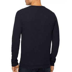 T-shirt d'été à manches courtes pour hommes, décontracté et respirant, en soie à col rond, couleur unie, collection 2020 - Product Image 3