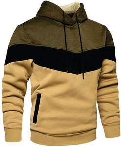 Hommes À Capuche À Capuche Couleur Personnalisée 100% Coton Régulier Manches Personnaliser Logo Polaire Tissu capot d'hiver - Product Image 4