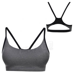 Femmes Sexy Léger Respirant Yoga Soutien-Gorge Style Simple Fitness Gym Sports Tops Plus La Taille Vêtements - Product Image 6