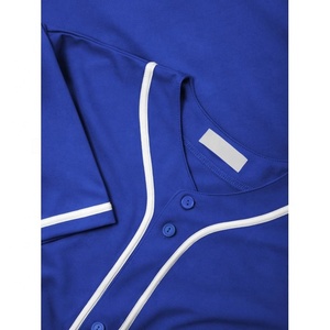 Camiseta de béisbol clásica para hombre, Camiseta deportiva informal de manga corta con botones y tira de cuello en V, ajuste estándar en blanco y negro - Product Image 4