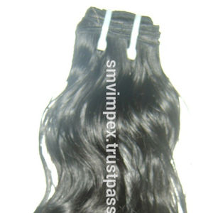 Venta caliente un donante de cabello humano virgen indio crudo tejido de fábrica superventas con precio de descuento. Cabello Remy indio sin procesar - Product Image 1