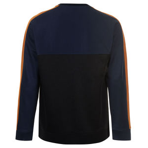 Sweat-shirt en molleton à col rond, coupe longue et ample, à carreaux personnalisés, pour homme, avec poches, idéal pour l'hiver - Product Image 2