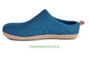 Chaussures en feutre de l'Himalaya, pantoufles en laine de mouton faites à la main, feutrage biologique, classiques, pour l'intérieur et l'extérieur - Product Image 3