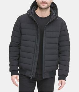 Chaqueta Bomber de lona de invierno para hombre, nuevo estilo, diseño de poliéster acolchado para estaciones frías - Product Image 2