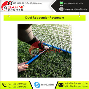 Rendimiento óptimo Rectángulo plegable Doble reboteador Mejor precio Directo de fábrica Equipo de entrenamiento de fútbol - Product Image 5