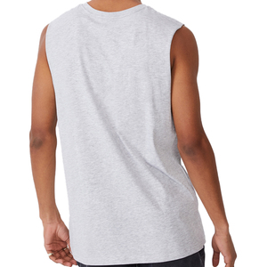 Camiseta sin mangas de color gris cielo, suave, cómoda y de calidad, personalizada por OEM para hombres/niños, 100% algodón/spandex según los requisitos del cliente. - Product Image 3