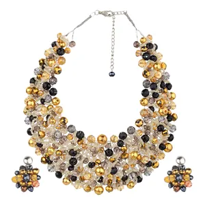 Collier de perles africaines fait à la main collier écharpe tour de cou Maxi Long cadeau de mariage fête romantique bijoux pour femmes perle pierre - Product Image 1